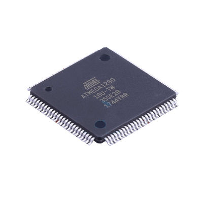 Quality  ATMEGA1280-16AU Micro Controller Chip TQFP-100 New and Original Integrated circuit factory