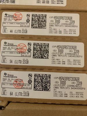 Quality  MSP430FR5720IRGER  New And Original  VQFN24  Integrated Circuit factory