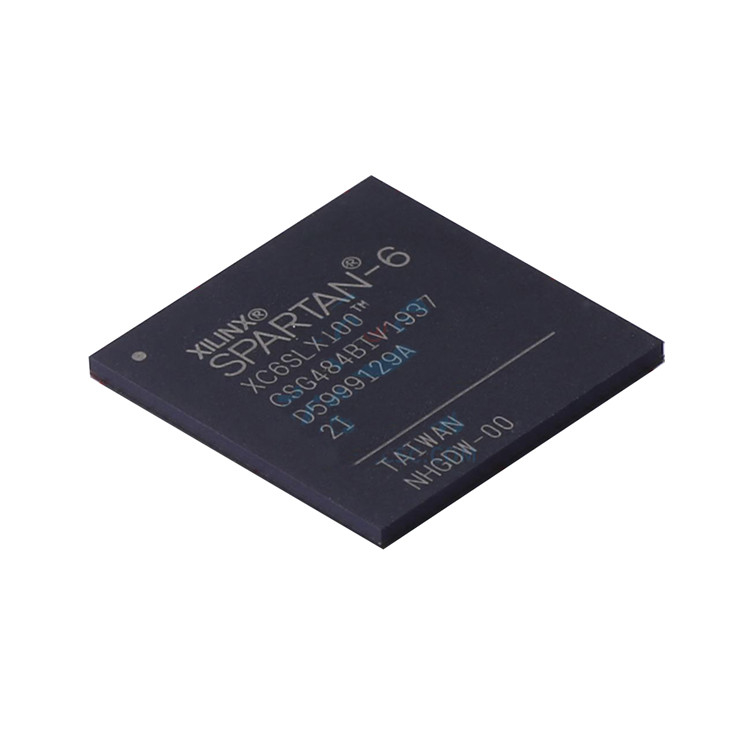 Meilinmchip Newest XC6SLX100 IC Chip Series Field Programmable Gate Array IC FPGA 338 I/O 484CSBGA XC6SLX100-2CSG484I