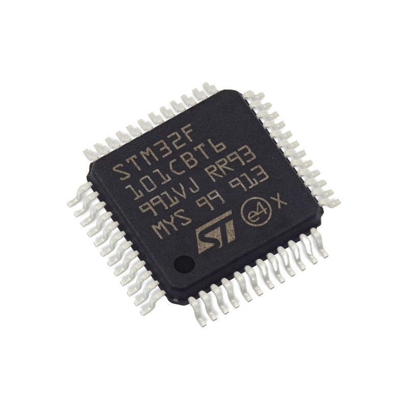 In Stock Microcontrollers IC MCU 32BIT 128KB FLASH 48LQFP integrated circuits ic chip STM32F101CBT6