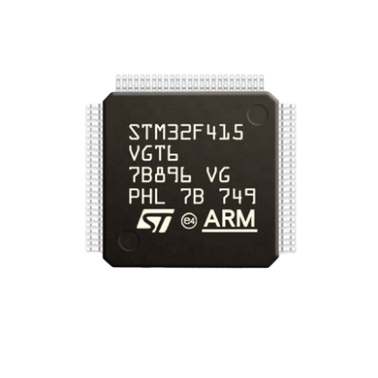 In Stock Microcontrollers IC MCU 32BIT 1MB FLASH 100LQFP Electronic component Integrated circuits STM32F415VGT6