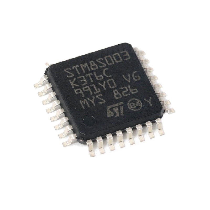 New Original Microcontrollers MCU 8-bit STM8 CISC 8KB Flash 3.3V/5V 32-Pin LQFP Tray Electronic component IC chip STM8S003K3T6C