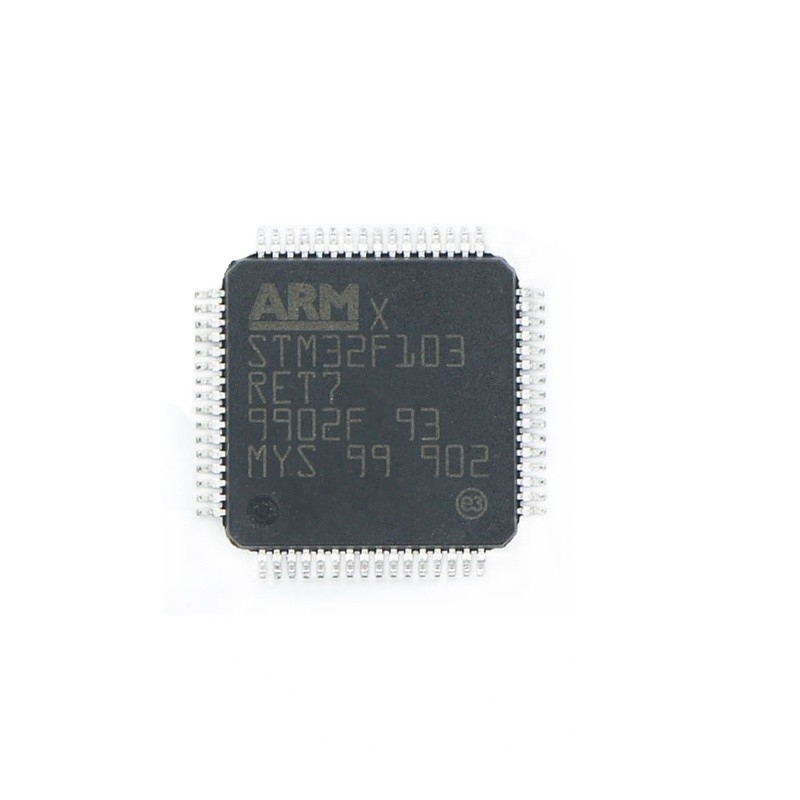 In Stock Microcontrollers IC MCU 32BIT 512KB FLASH 64LQFP integrated circuits ic chip STM32F103RET7