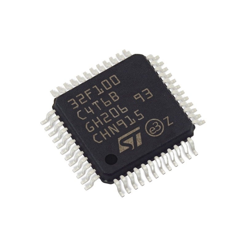 In Stock Microcontrollers IC MCU 32BIT 16KB FLASH 48LQFP integrated circuits ic chip STM32F100C4T6B