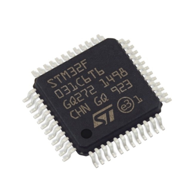 In Stock Microcontrollers IC MCU 32BIT 32KB FLASH 48LQFP integrated circuits programmable ic chip STM32F031C6T6