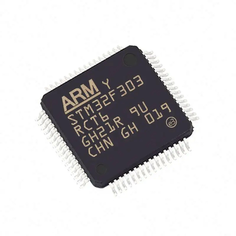 In Stock Microcontrollers IC MCU 32BIT 256KB FLASH 64LQFP integrated circuits ic chip STM32F303RCT6