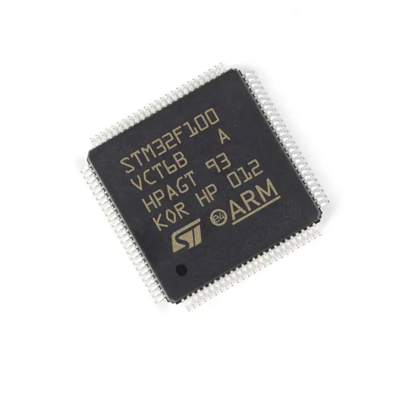 In Stock Microcontrollers IC MCU 32BIT 256KB FLASH 100LQFP integrated circuits ic chip STM32F100VCT6B