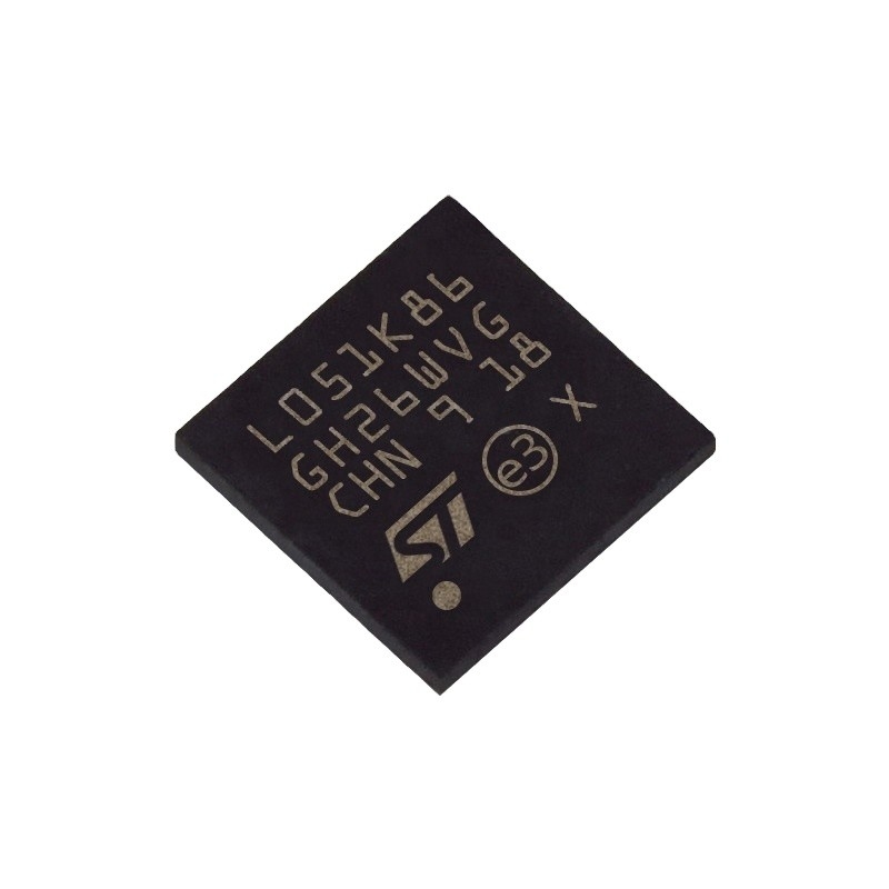 In Stock Microcontrollers IC MCU 32BIT 64KB FLASH 32UFQFPN Electronic component Integrated circuits STM32L051K8U6