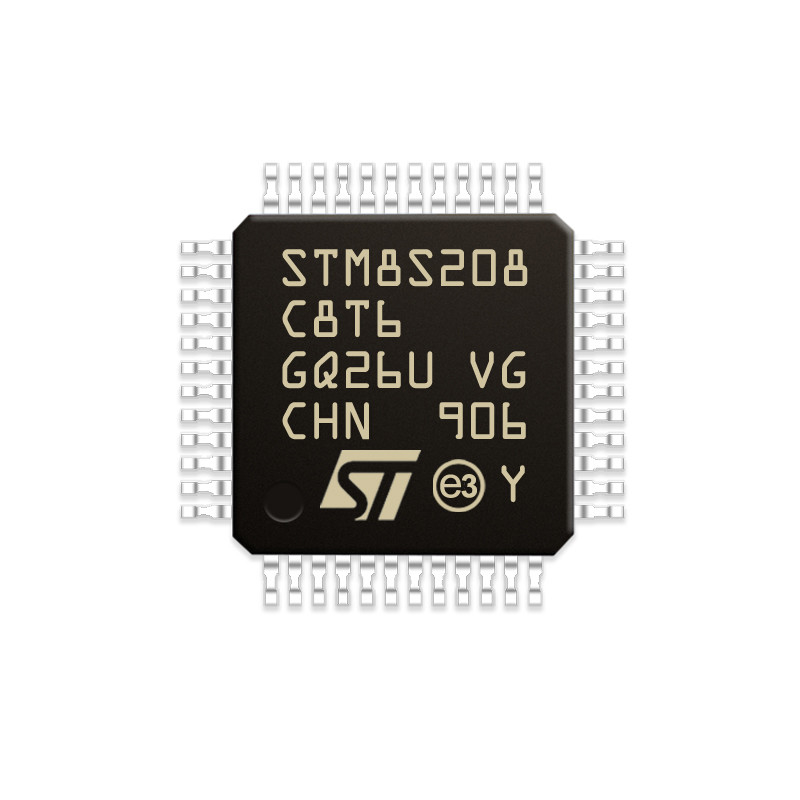 Chuangyunxinyuan STM8S005C6T6 MCU 8-Bit 16MHz 32KB FLASH 48-LQFP STM Series Microcontroller IC STM8S005C6T6