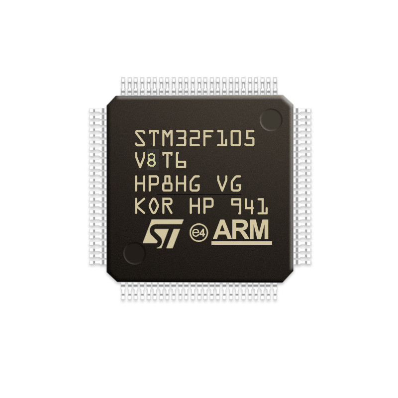 Chuangyunxinyuan STM32F105VCT6 IC Microcontroller Original LQFP64 MCU Original Stock Integrated Circuit Chip STM32F105VCT6