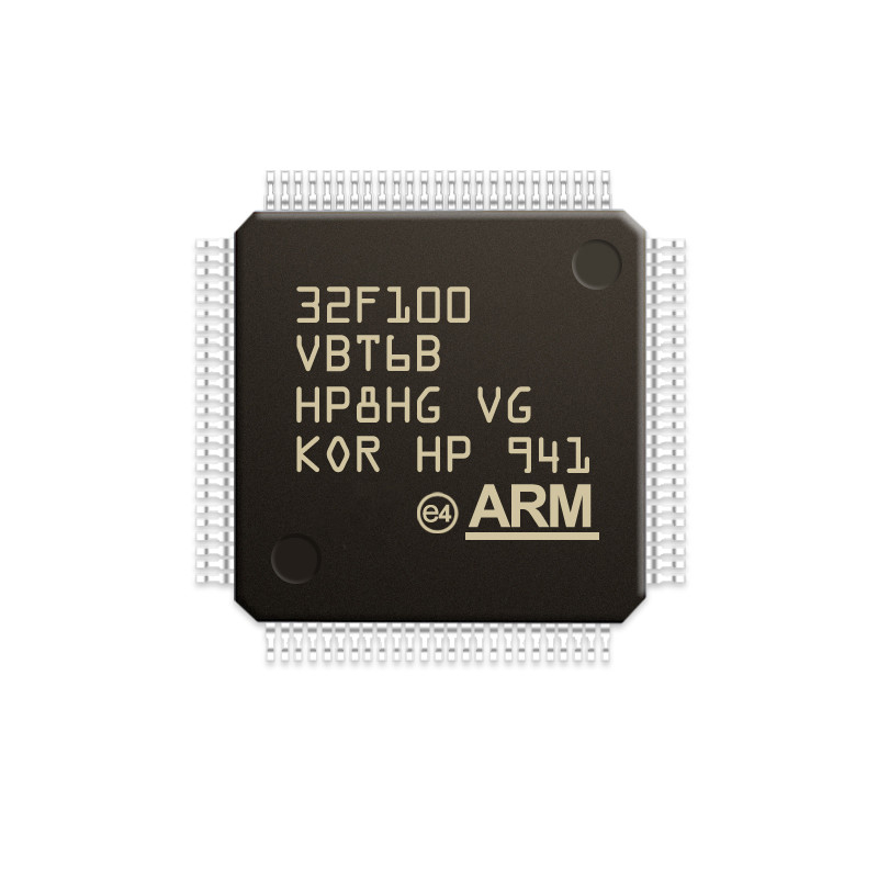 Chuangyunxinyuan STM32F100VBT6B Quality In Store Electronic Component Integrated Circuit MCU Microcontroller LQFP100 STM32F100VBT6B