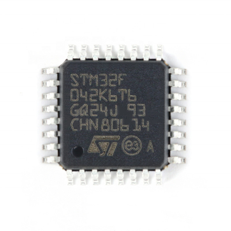 Microcontroller Integrated Circuit IC MCU 32BIT 32KB FLASH 32LQFP STM32F STM32F042 STM32F042K6T6 Original Brand