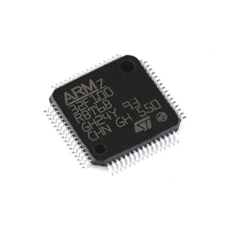 Chuangyunxinyuan New And Original IC MCU 32BIT 128KB FLASH Component Electronics 64LQFP STM32F100RBT6B