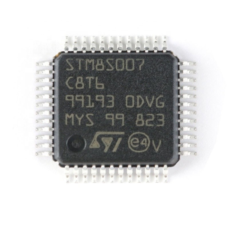 Chuangyunxinyuan New And Original IC MCU 8BIT 64KB FLASH NEW 48LQFP Microcontroller STM8S007C8T6
