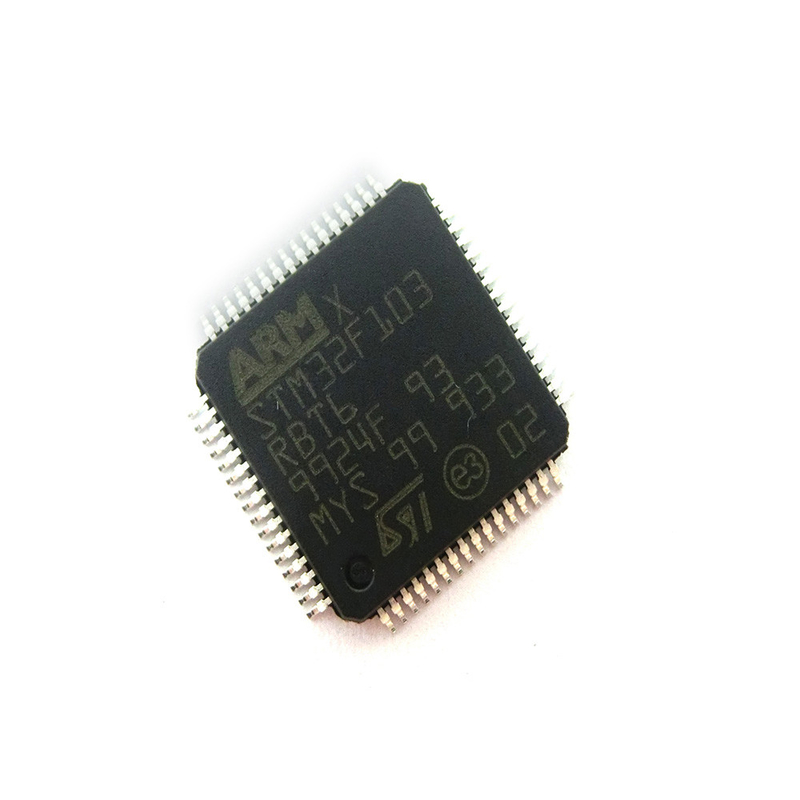 STM32F103RBT6 Mcu 32-bit Stm32f1 Arm M3 Risc 128kb Flash 2.5v/3.3v 64-pin Lqfp Ic