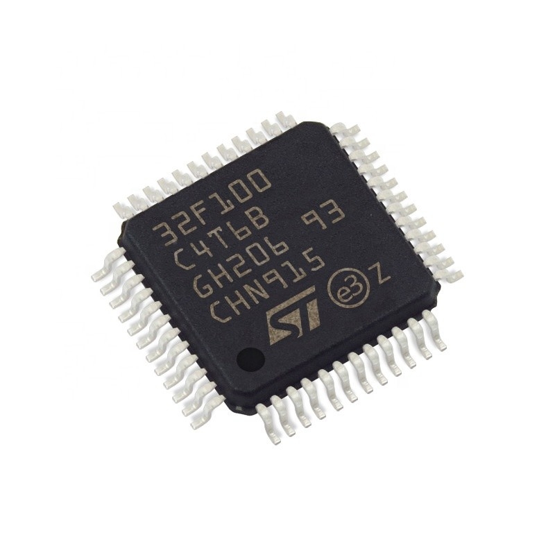 STM32F100C4T6B Microcontrollers IC MCU 32BIT 16KB FLASH 48LQFP Integrated Circuits Ic Chip STM32F100C4T6B IC IN STOCK