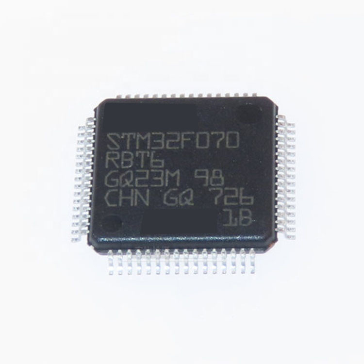 Chuangyunxinyuan New Original STM32 STM32F070 Integrated Circuit Flash Memory 32-bit Microcontroller STM32F070RBT6 IC