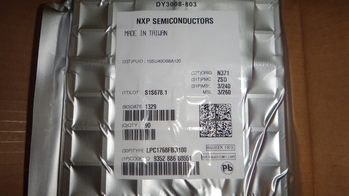 LPC1768FBD100   QFP100  Integrated Circuit Chip IC Microcontroller Brand New Original Unused