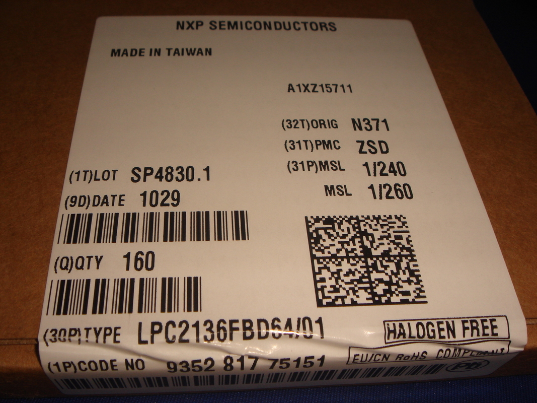 LPC2136FBD64 QFP64  Integrated Circuit Chip IC Microcontroller Brand New Original Unused