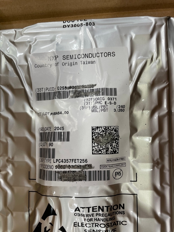LPC4357FET256    BGA256   Integrated  Circuit  Chip  IC  Microcontroller  Brand  New  Original Unused